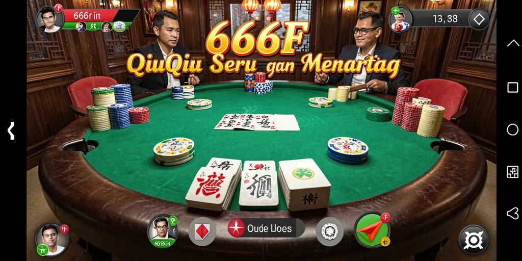 Screenshot gameplay QiuQiu yang menegangkan di 666F.
