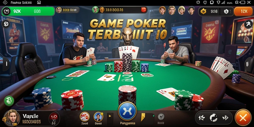 Gameplay menarik dari 9ZK, bersaing dengan pemain lain.