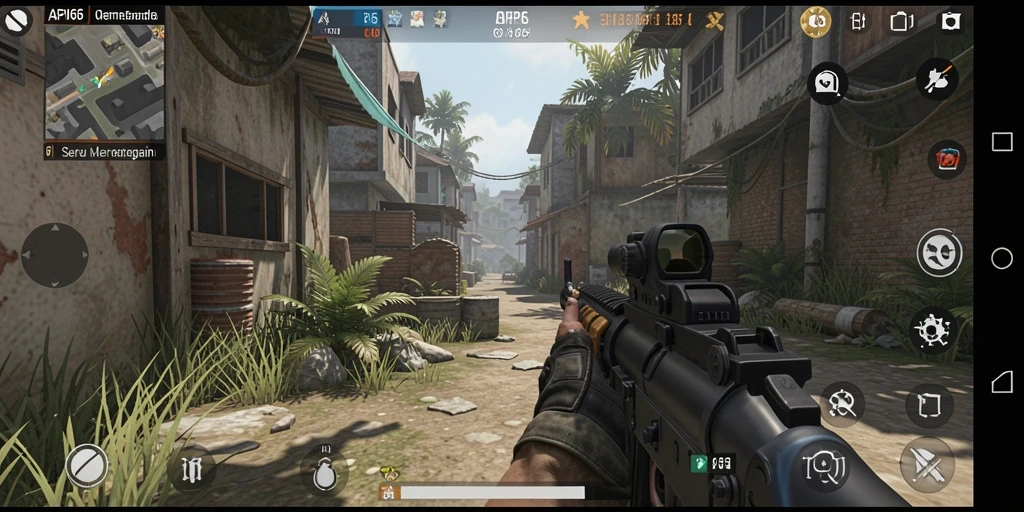 Gameplay intens dengan aksi tembak-menembak yang menegangkan.
