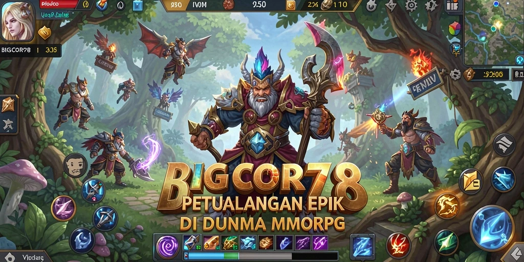 Gameplay seru dan serangkaian petualangan di BIGCOR78.
