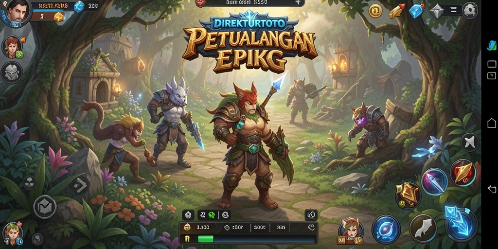 Tangkapan layar gameplay memukau dari DIREKTURTOTO.