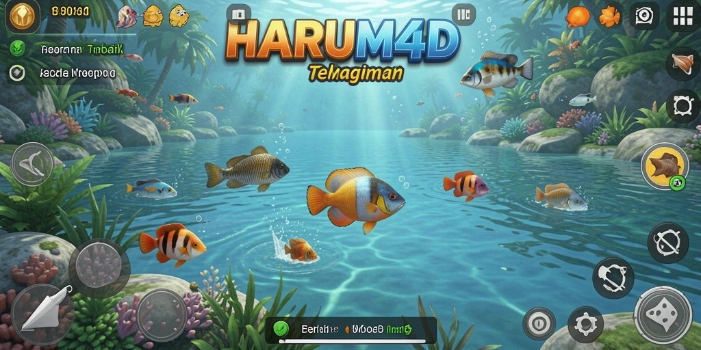 Tangkapan besar dan suasana alam yang menenangkan di HARUM4D.