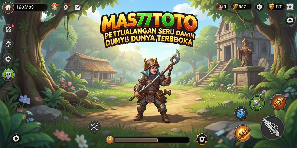 Tangkapan layar gameplay <strong>MAS77TOTO</strong> menampilkan aksi seru dalam dunia terbuka.