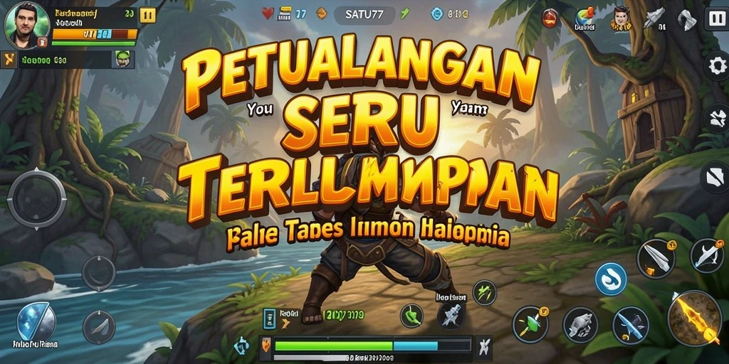 Tampilan menakjubkan dari gameplay SATU77 yang penuh petualangan.